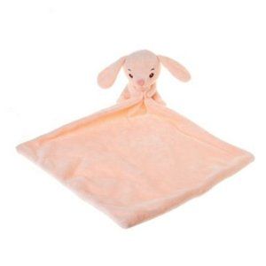 Rattle bibs sleeping security blanket plush rabbit bunny